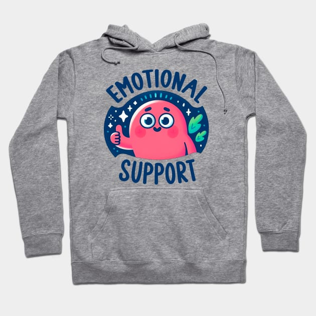 Emotional Support Hoodie by 3coo